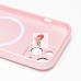 Чехол-накладка для Apple iPhone 15 (светло-розовый) ORG SM021 SafeMag