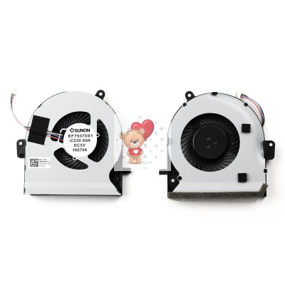 Вентилятор/Кулер для ноутбука Asus GL502 FX502 Левый p/n: EF75070S1-C530-S9A, 13N1-0SP0101 Вентилятор/Кулер для ноутбука Asus GL502 FX502 Левый p/n: EF75070S1-C530-S9A, 13N1-0SP0101