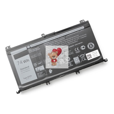 Аккумулятор для ноутбука Dell 15-7000 (11.4V 6300mAh) Original P/N: 357F9, 00GFJ6, 357F9, 71JF4