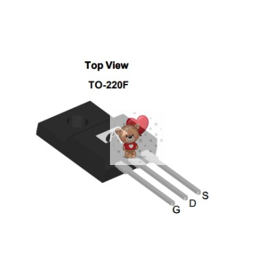 Микросхема AOTF450L N-Channel MOSFET 200V 5.8A