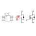 AO4828 Dual NP-Channel MOSFET 6V 4.5A