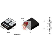 FDPC4044 Dual N-Channel MOSFET 30V 27A