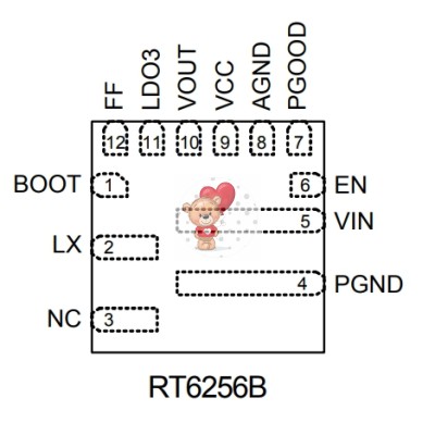 RT6256BGQUF L8= RT6256BGQUF L8=