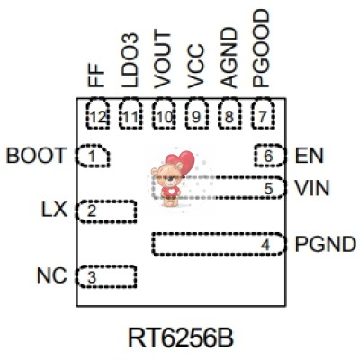 RT6256BGQUF L8= RT6256BGQUF L8=