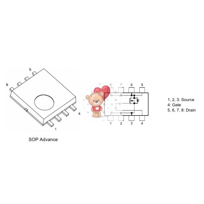 TPCA8064-H N-Channel MOSFET 30V 20A