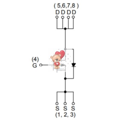 SM3307PSQA P-Channel MOSFET 30V