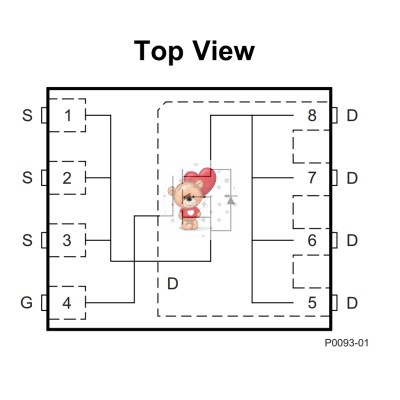CSD17552Q3A N-Channel MOSFET 30V 15A
