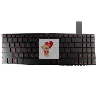 Клавиатура для Asus FX570UD с подсветкой P/n: AEXKI701020, 0KNB0-5603RU00, ASM17B1