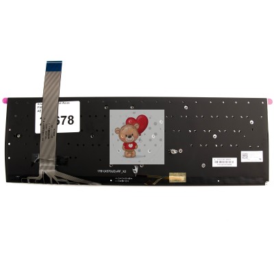 Клавиатура для Asus FX570UD с подсветкой P/n: AEXKI701020, 0KNB0-5603RU00, ASM17B1