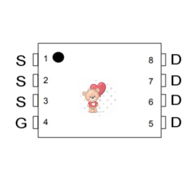 AON6756 N-Channel MOSFET 30V 36A