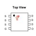 AON6405L P-Channel MOSFET 30V 5A