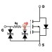 AON6405L P-Channel MOSFET 30V 5A