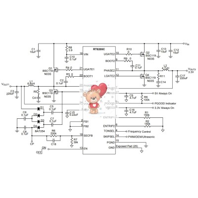 RT8205CGQW CL=