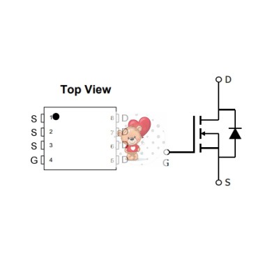 AON7200 N-Channel MOSFET 30V 40A