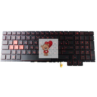 Клавиатура для HP 15-ce p/n: 002L17K73LHB01, 17K7-FPC-A1
