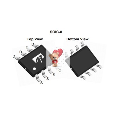 AO4435 P-Channel MOSFET 30V 10.5A