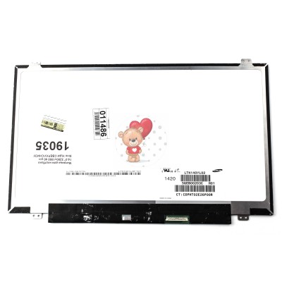Матрица для ноутбука 14.0" 3200x1800 40pin Slim LTN140YL02 IPS Glossy 60Hz