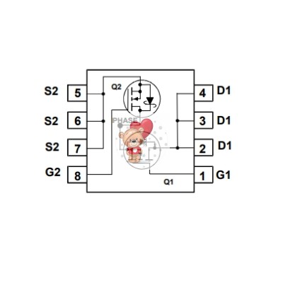 FDMS3604AS N-Channel MOSFET 30V 30A