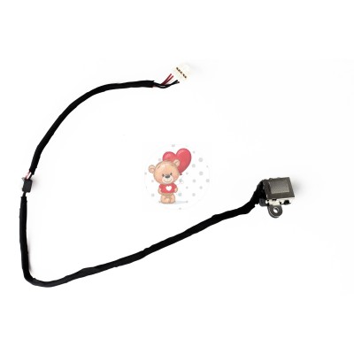 Разъем питания Dell (D015) 17 7000 7737 7746 50.48L04.001 08DK8R с кабелем