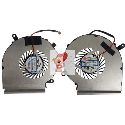 Вентилятор/Кулер для ноутбука MSI GE62 GE72 (Левый) Original p/n: PAAD06015SL N303, PAAD06015SL N318