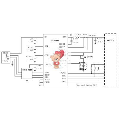 NCP1852FCCT1G NCP1852FCCT1G