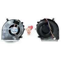 Вентилятор/Кулер для ноутбука MSI GV62 GL62M GL62VR PE62 4PIN (Левый) p/n: PAAD06015SL