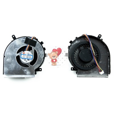Вентилятор/Кулер для ноутбука MSI GV62 GL62M GL62VR PE62 4PIN (Левый) p/n: PAAD06015SL