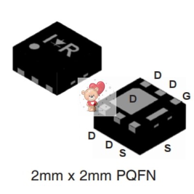 IRFHS8342TRPBF N-Channel MOSFET 30V 8.8A