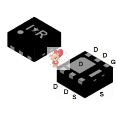 IRFHS8342TRPBF N-Channel MOSFET 30V 8.8A