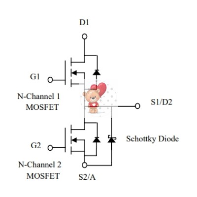 AP6901GSM-HF Dual N-Channel MOSFET 30V/7.1A 30V/9.2A