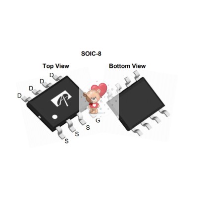 AO4442 N-Channel MOSFET 75V 3.1A