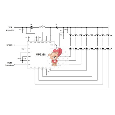 MP3388DR QFN24