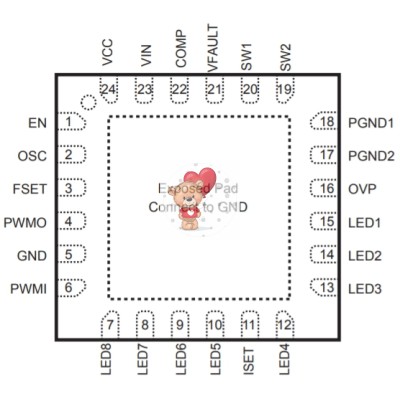 MP3388DR QFN24