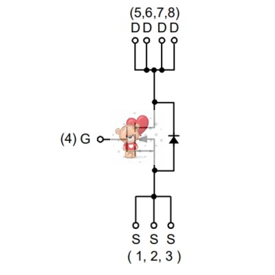 SM3319NSQA N-Channel MOSFET 30V 23A