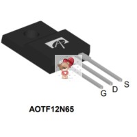 AOTF12N65 N-Channel MOSFET 650V 12A TO-220F