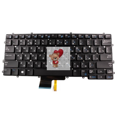 Клавиатура для ноутбука Dell Latitude 13-7370 P.n: 0R8H75, PK131IC1A01
