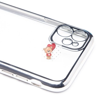 Чехол-накладка для Apple iPhone 11 (серебяный) Activ Pilot