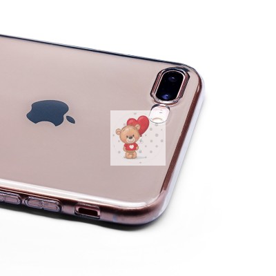 Чехол-накладка для Apple iPhone 7 Plus (черный) - Ultra Slim