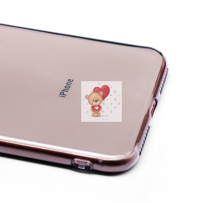 Чехол-накладка для Apple iPhone 7 Plus (черный) - Ultra Slim