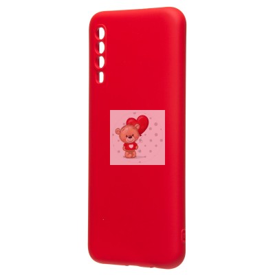 Чехол-накладка для Apple A307 Galaxy A30s (красный) Activ Full Original Design