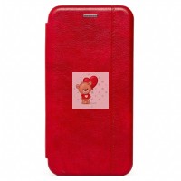 Чехол-книжка для Apple iPhone 6S (красный) открытие вбок - BC002