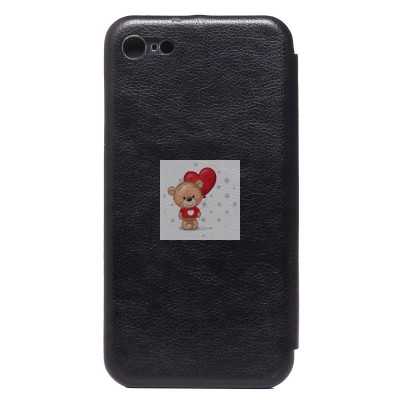 Чехол-книжка для Apple iPhone SE 2020 (черный) открытие вбок - BC002 Чехол-книжка для Apple iPhone SE 2020 (черный) открытие вбок - BC002