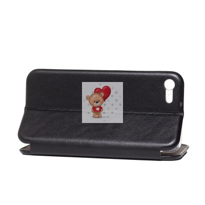 Чехол-книжка для Apple iPhone SE 2020 (черный) открытие вбок - BC002 Чехол-книжка для Apple iPhone SE 2020 (черный) открытие вбок - BC002