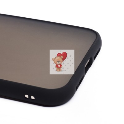 Чехол-накладка для Apple iPhone XR (черный/черный) - PC041