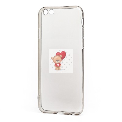 Чехол-накладка для Apple iPhone 6 (черный) - Ultra Slim