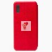 Чехол-книжка для Xiaomi Redmi 9A (красный) открытие вбок - BC002