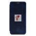 Чехол-книжка для Samsung A125 Galaxy A12 (синий) открытие вбок - BC002