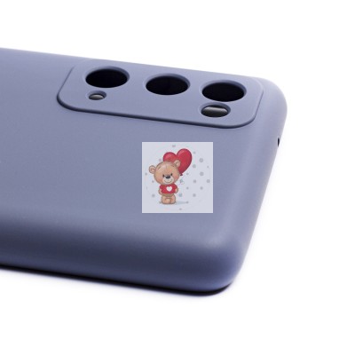 Чехол-накладка для Samsung G780 Galaxy S20FE (серый) Activ Full Original Design