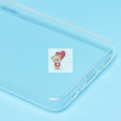 Чехол-накладка для Samsung A325 Galaxy A32 4G (прозрачный) Activ ASC-101 Puffy 0.9мм