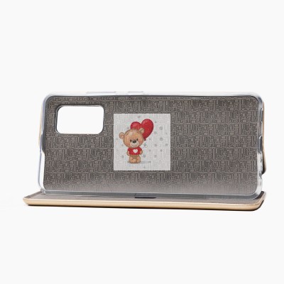 Чехол-книжка для Samsung A325 Galaxy A32 4G (золотой) открытие вбок - BC002 Чехол-книжка для Samsung A325 Galaxy A32 4G (золотой) открытие вбок - BC002